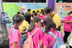 บรรยากาศในงานมหกรรมวิทยาศาสตร์และเทคโนโลยีแห่งชาติ ประจำปี 2 ... พารามิเตอร์รูปภาพ 19